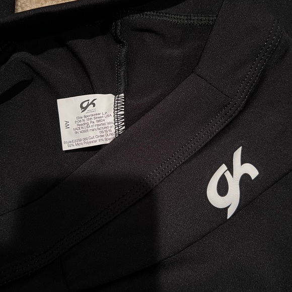 Black GK ELITE cropped leggings / Adult Medium - Picture 3 of 3